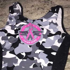 Black and Grey Camo 2019 GK Flip for the fight gymnastics Leotard